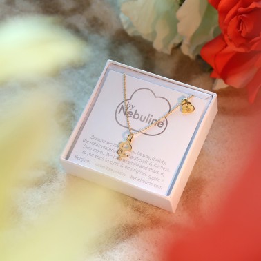 Collier fleur Peaceful