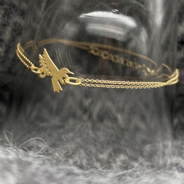 Bracelet oiseau Peaceful