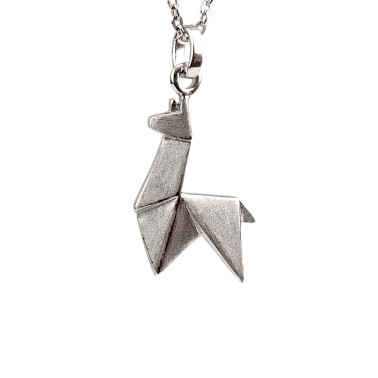 Collier lama Origami